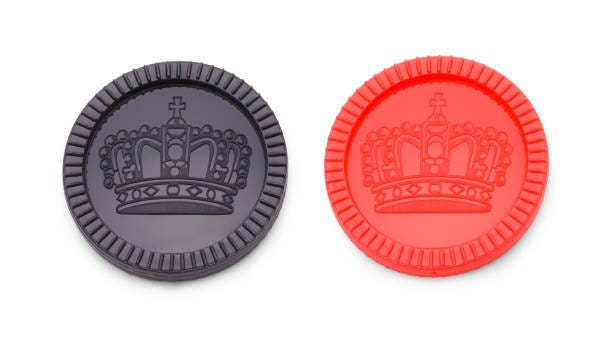 checkers  - checkers game fotografías e imágenes de stock