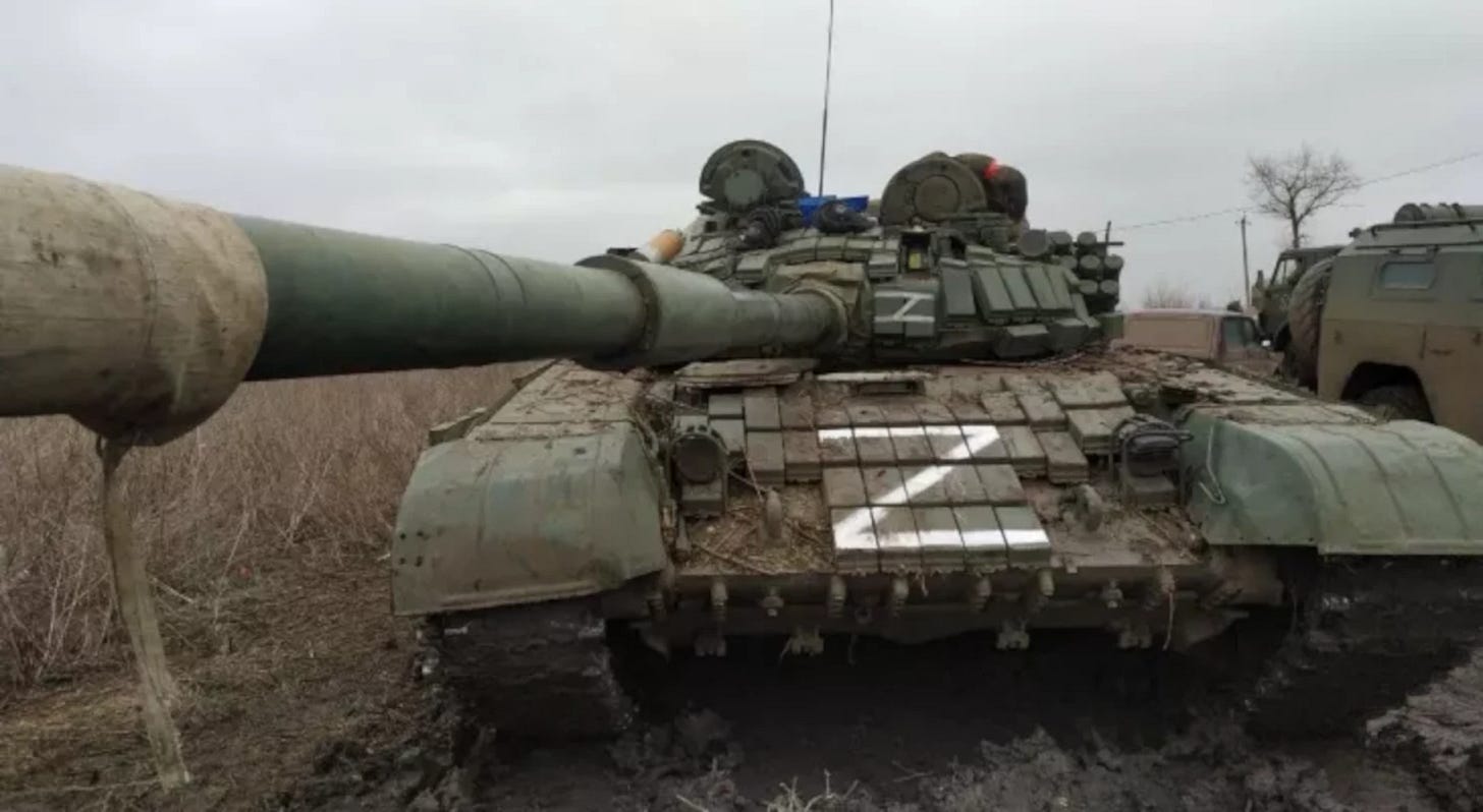 Why is letter Z written on Russian military equipment seen ...