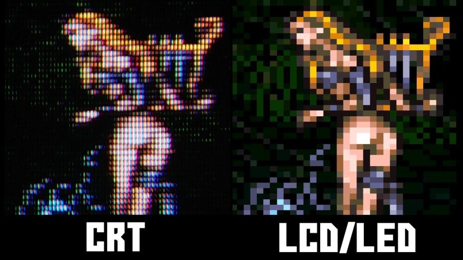 Final Fantasy 6 emulation vs CRT Final Fantasy 6 emulation vs CRT