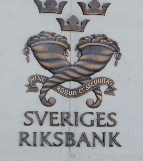 Sveriges Riksbank Holds at 1.75%