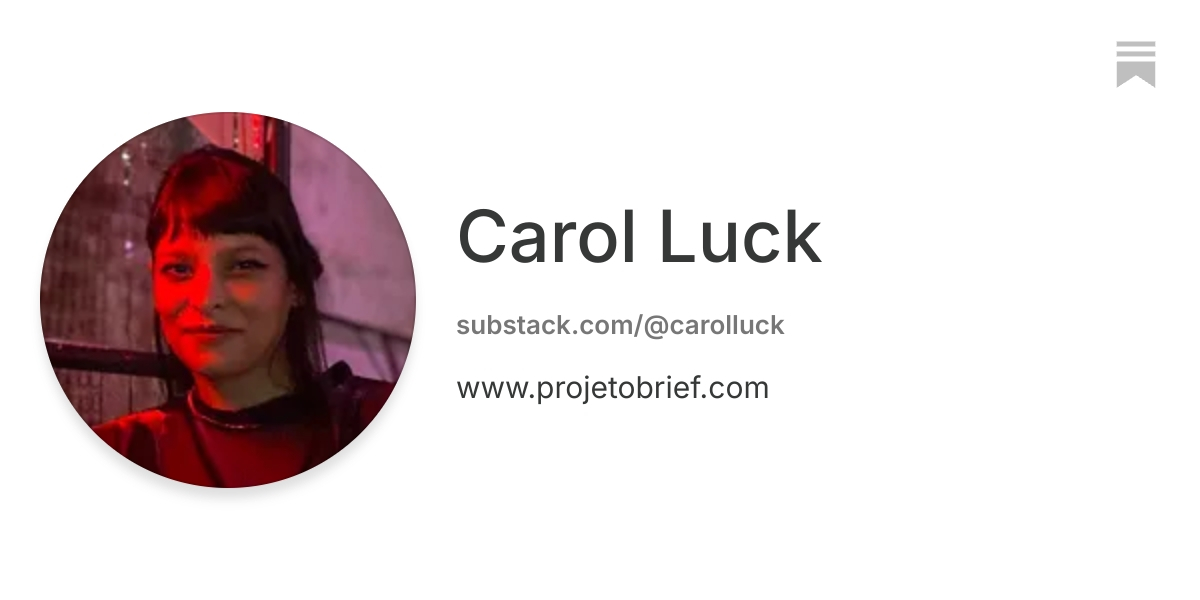 Carol Luck | Substack