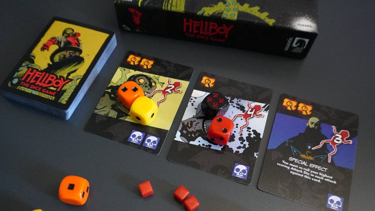 Is Hellboy: The Dice Game solvable? - Skeleton Code Machine