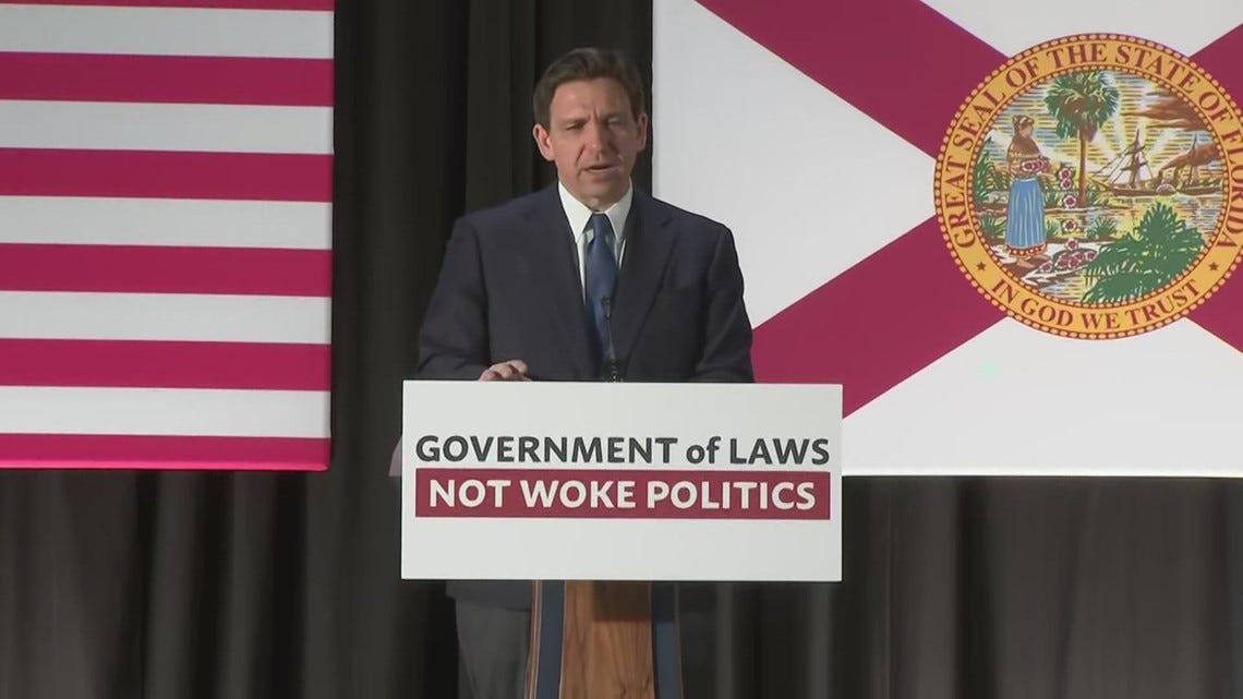 Florida Gov. Ron DeSantis signs anti-ESG bill into law | wtsp.com