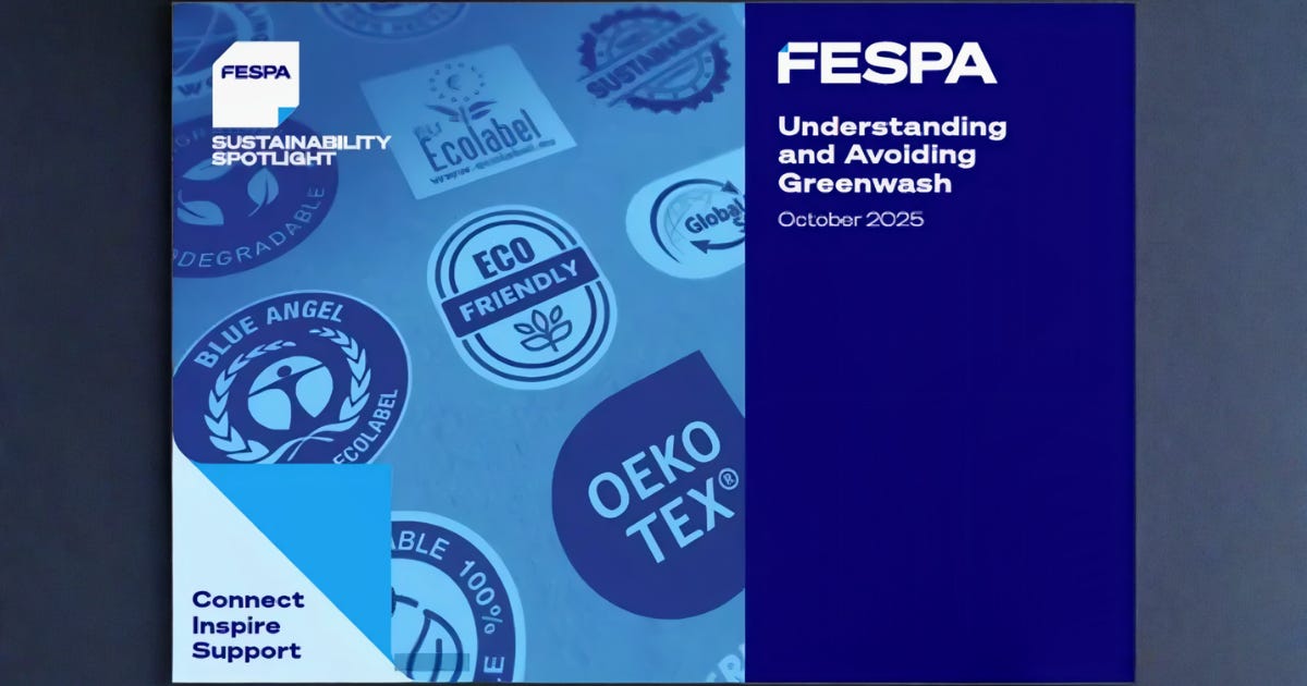 FESPA Launches Anti-Greenwashing Guide for Print Businesses