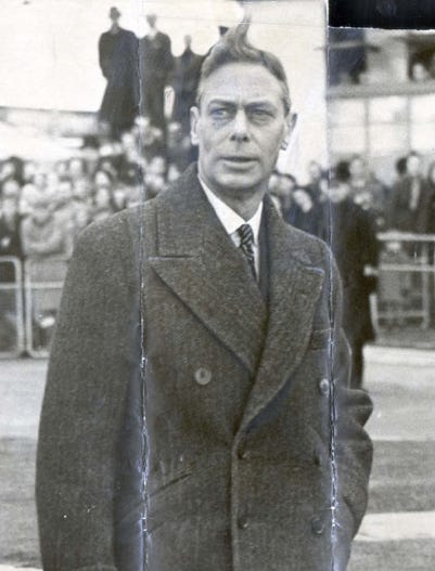 Last photograph of King George VI before he died. | Royal family england, British monarchy, George vi Last photograph of King George VI before he died. | Royal family england, British monarchy, George vi