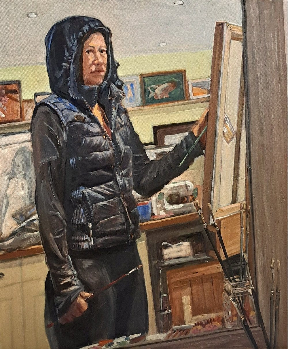 After a cold blustery run After a cold blustery run