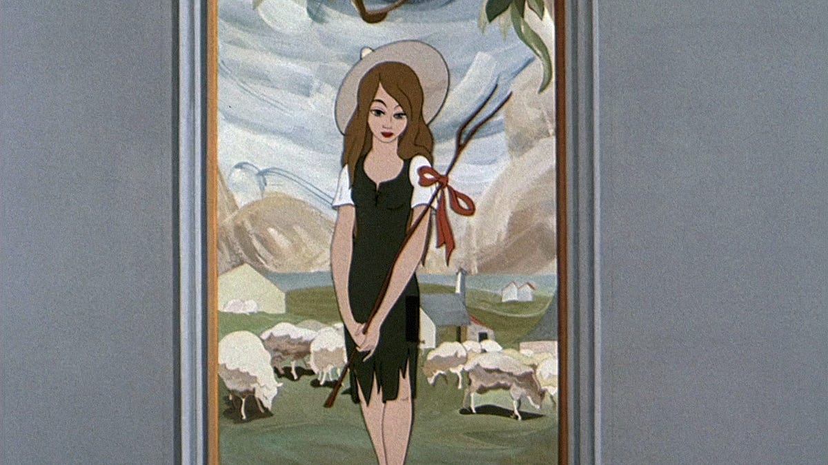 藤田嗣治、Sous-bois et le cocher de Vaugrigne The French Film That Changed Japanese Animation