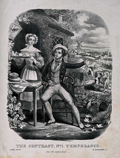 File:The effects of temperance on a man and his household. Lithog Wellcome V0019389.jpg
