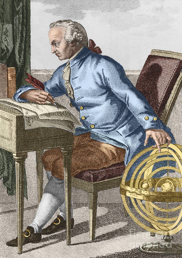Immanuel or Emmanuel Kant engraving Drawing by German School - Fine Art  America