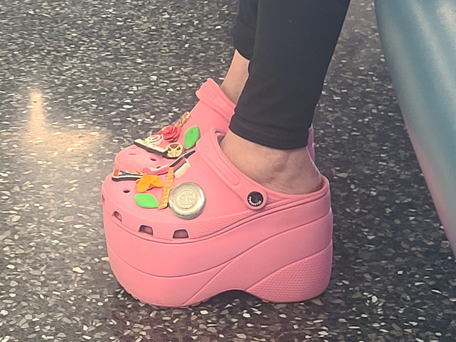 Platform crocs