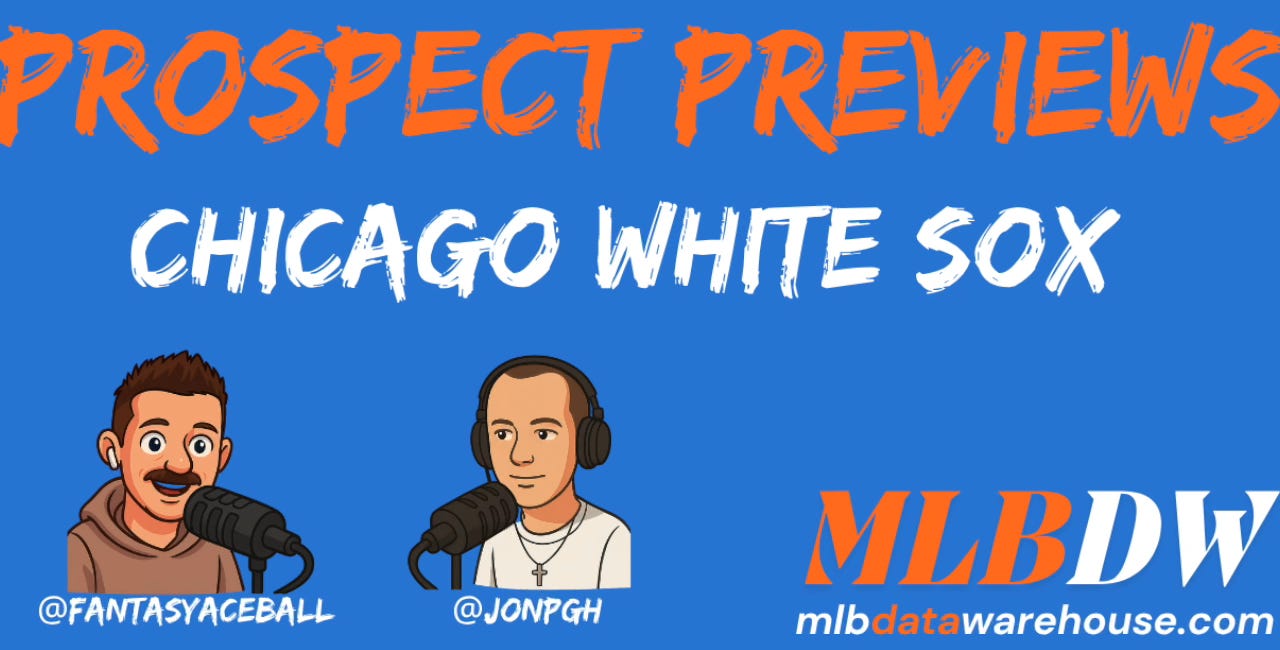 The Prospect Warehouse: 2026 White Sox Prospect Preview