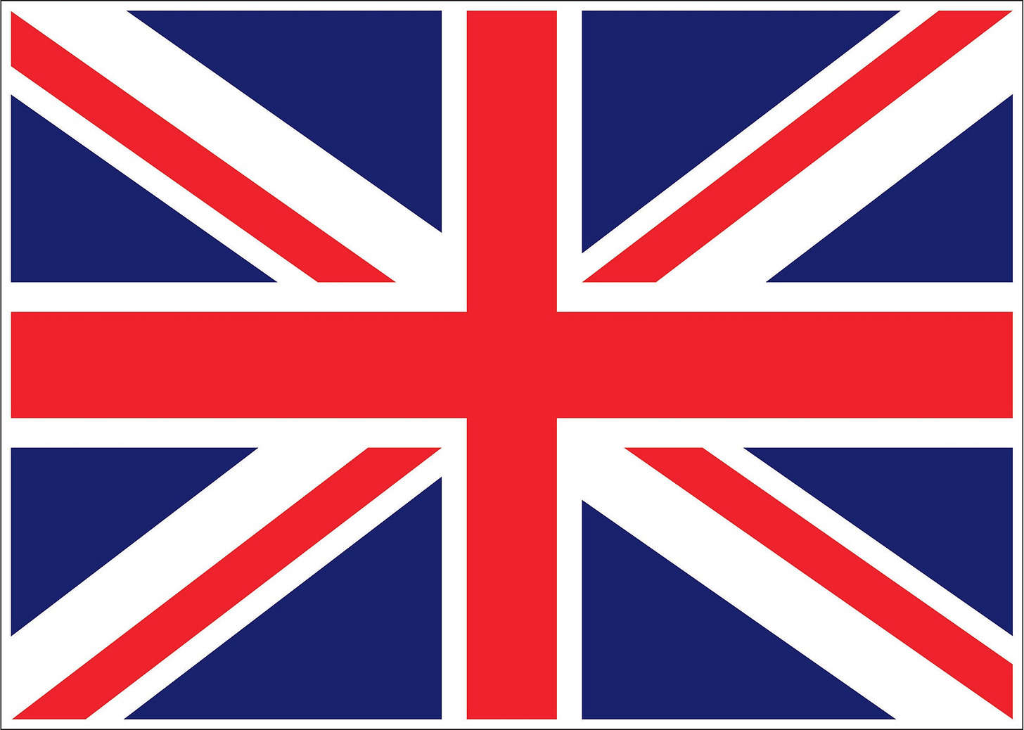 Union Jack Print British Flag Wall Art Quality Design | Etsy Denmark