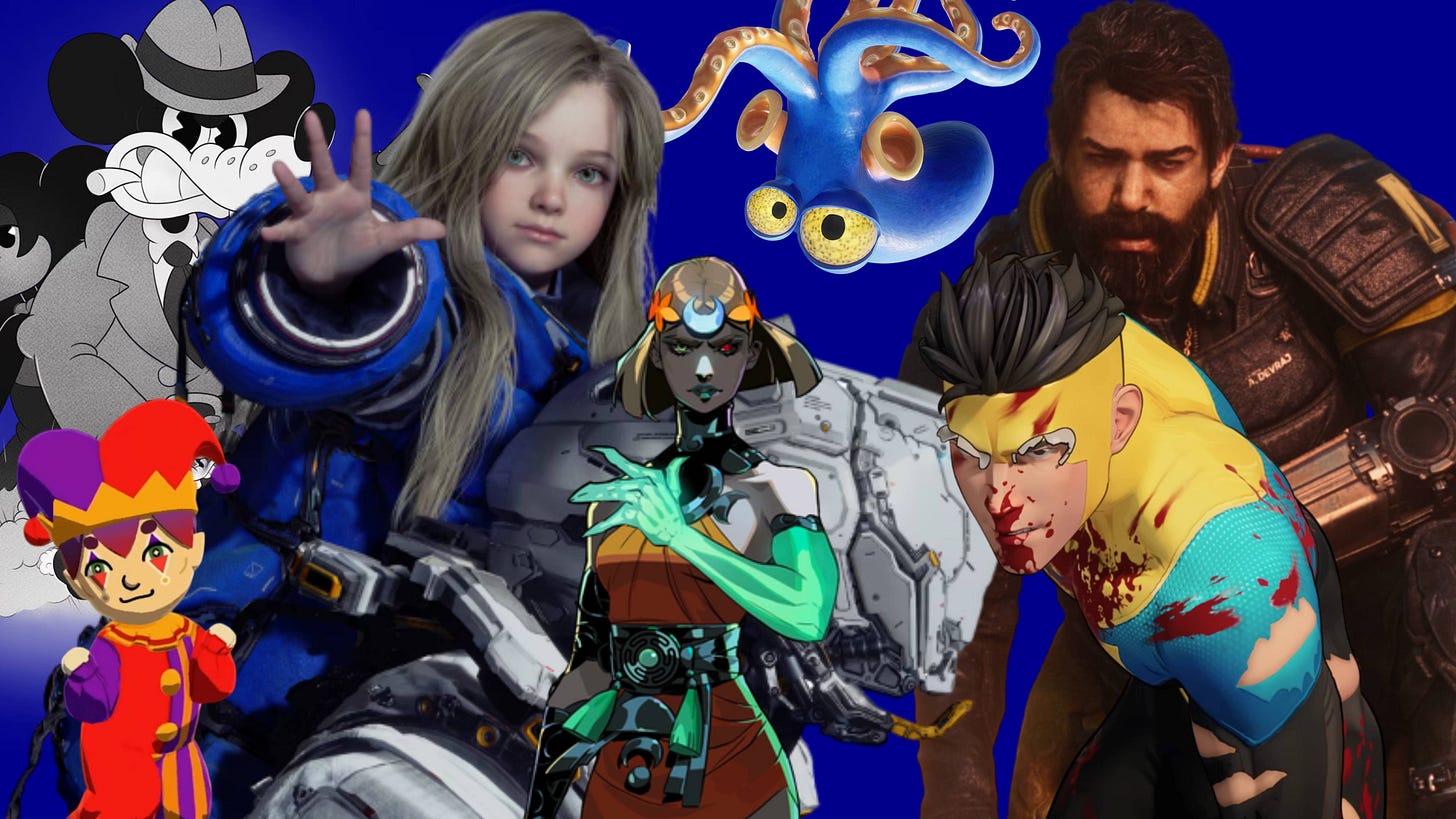 characters from big games releasing this april.