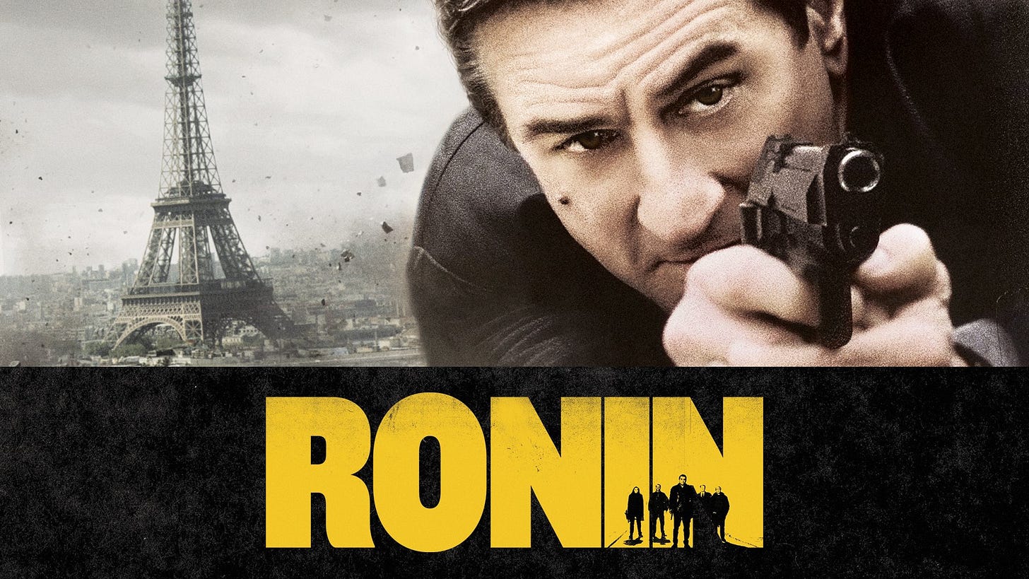 Ronin Movie Poster Ronin Movie Poster