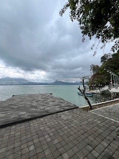 scenery from a village with nature