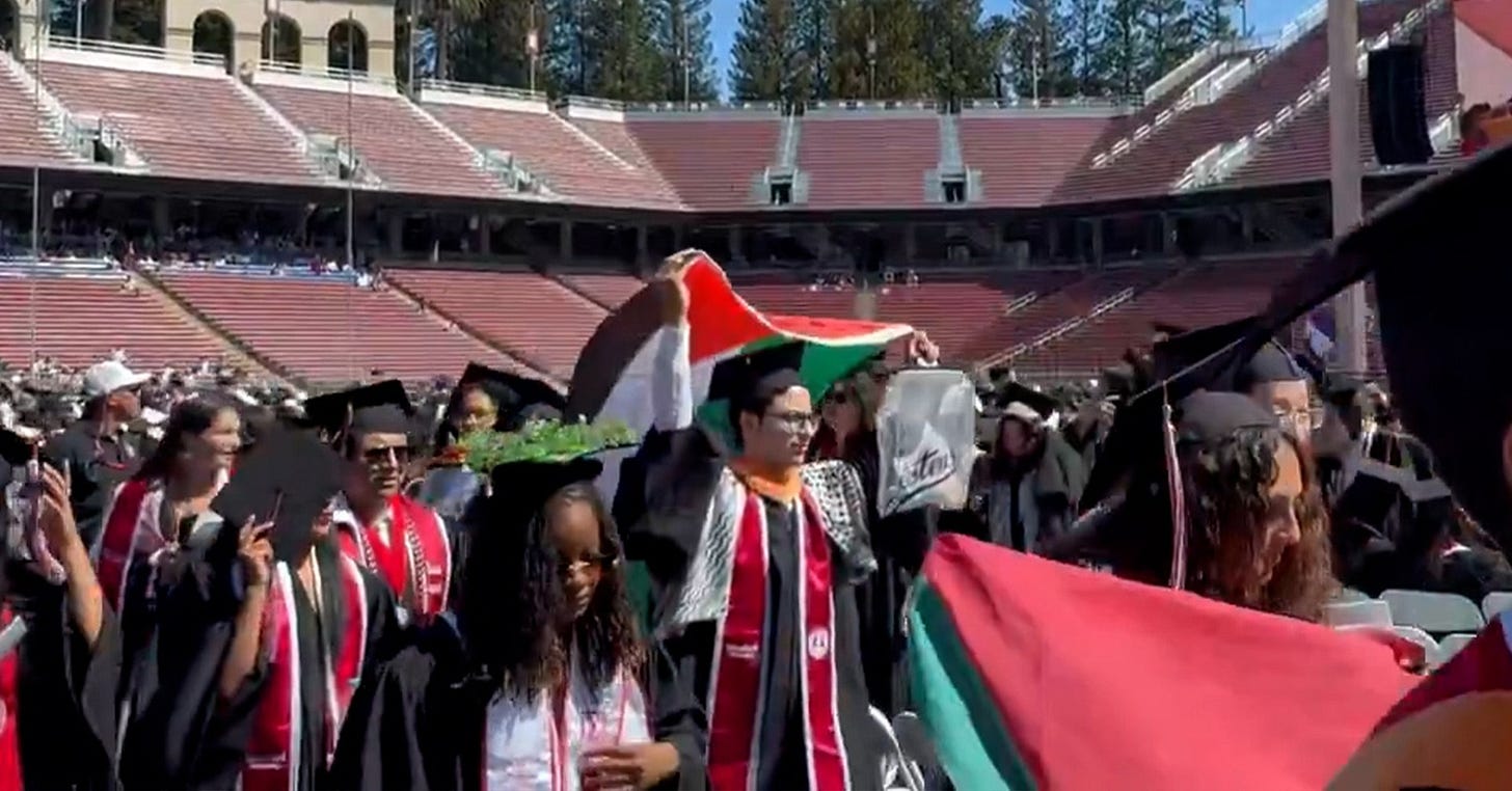 Stanford graduates stage pro-Palestine walkout at Google CEO speech Stanford graduates stage pro-Palestine walkout at Google CEO speech