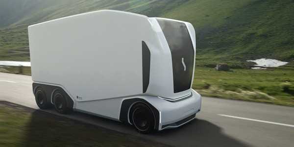 Einride launches the Pod. Einride launches the Pod.