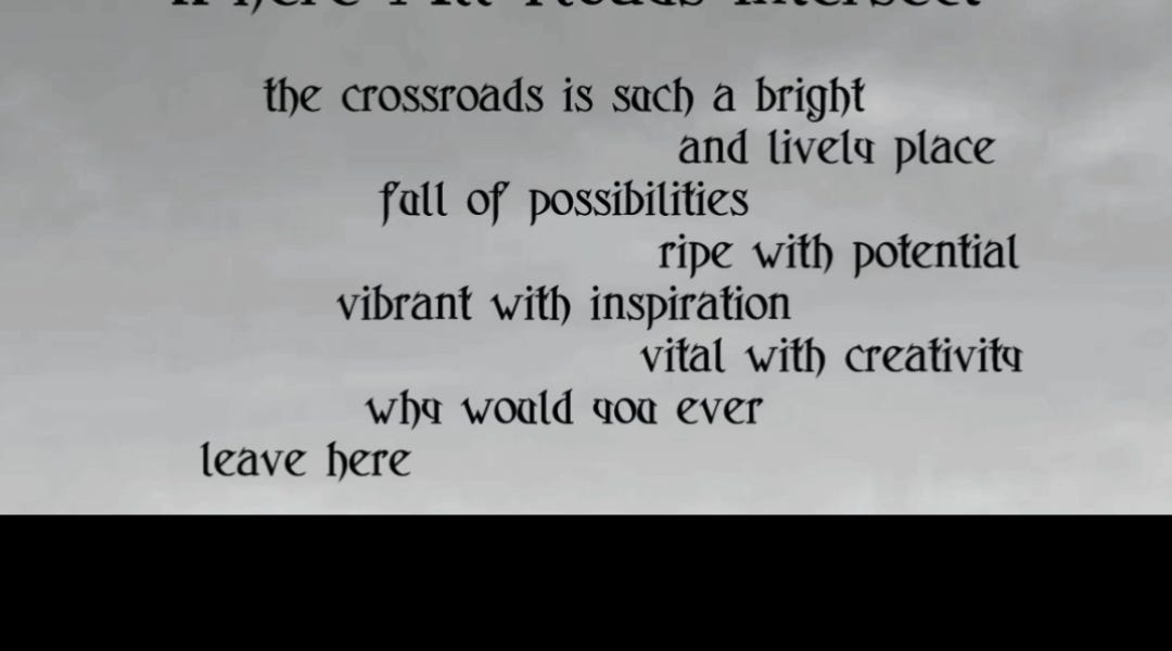 The Crossroad Series - Ellen Adele Harper's Substack
