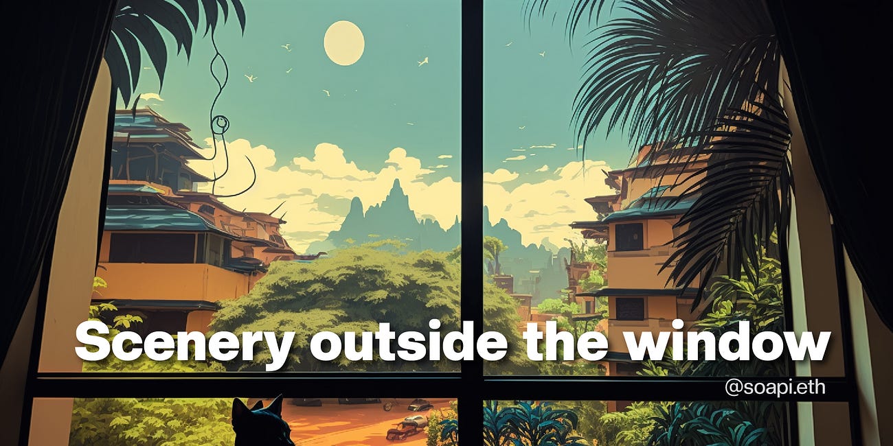 창문 밖 풍경이 디지털 노마드에게 말해주는 것들