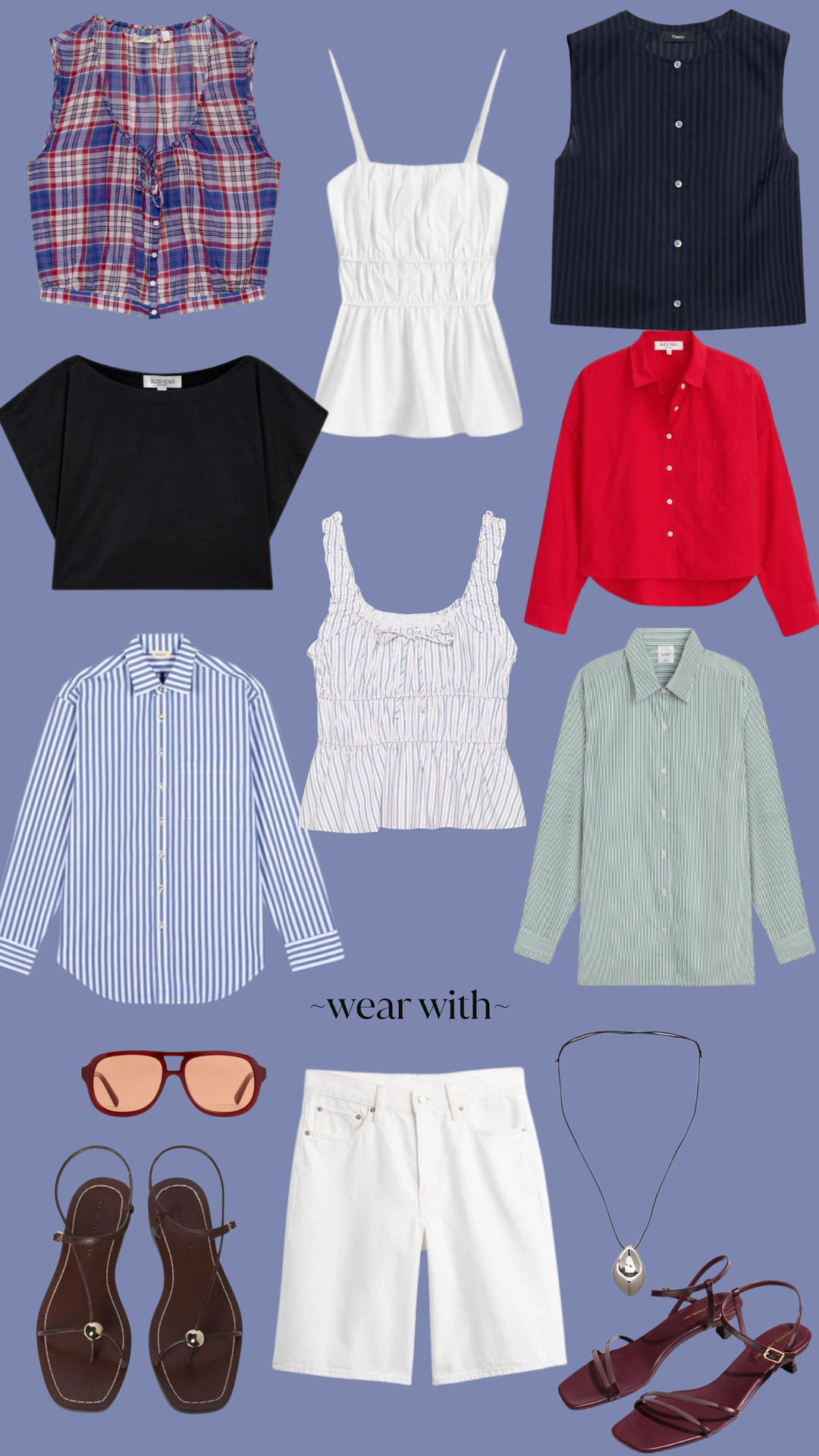Poplin Tops Poplin Tops
