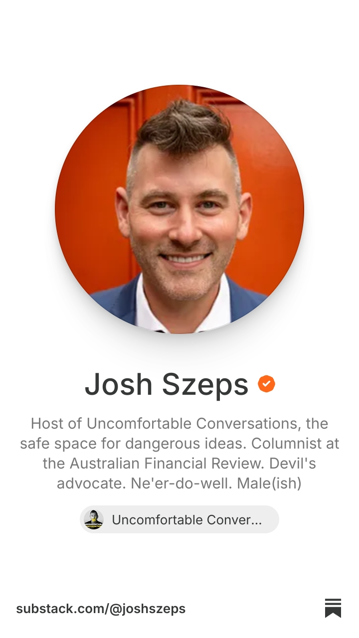 Josh Szeps | Substack