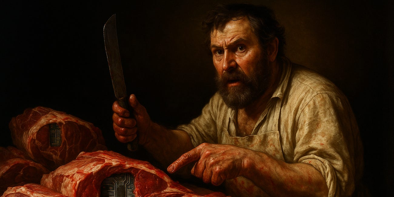 On Butchered Data and the Birth of a Traumatized Machine