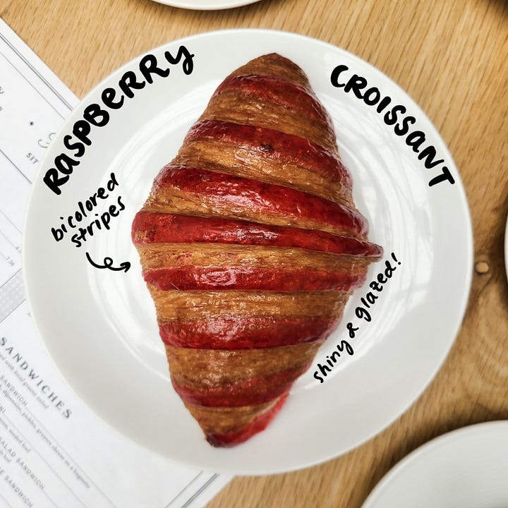COPAIN RASPBERRY CROISSANT