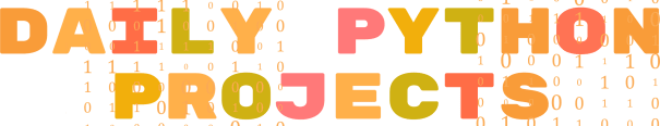 Daily Python Projects