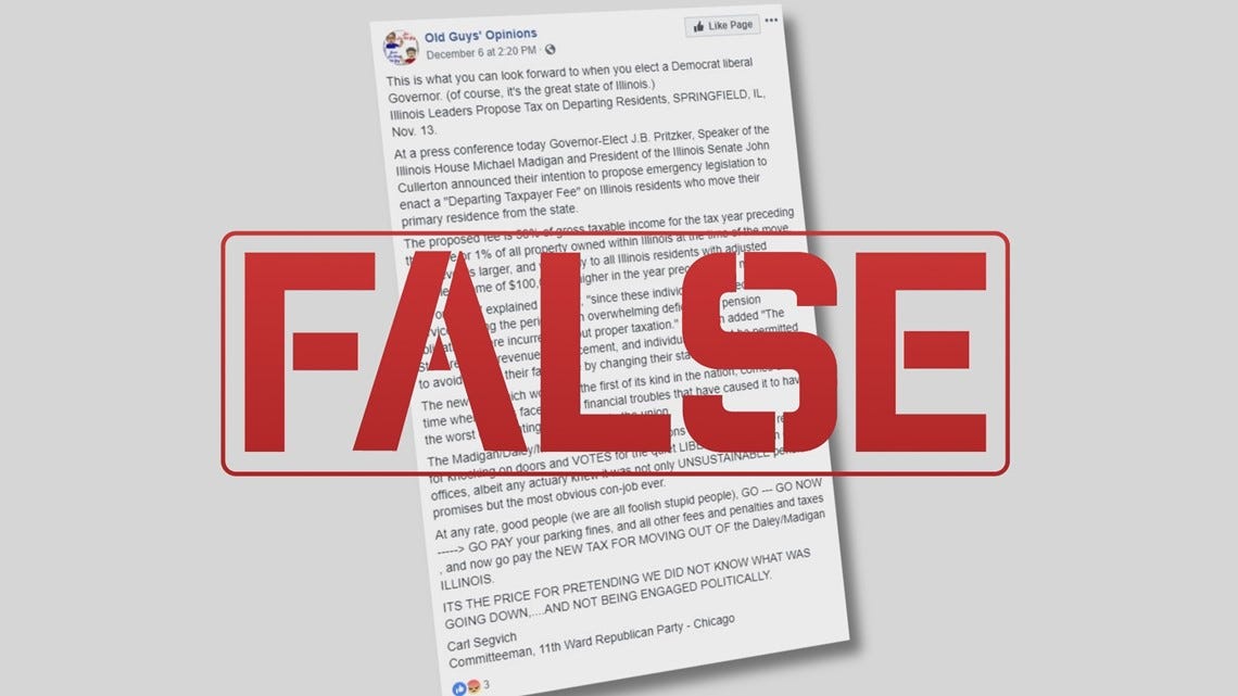 illinois taxing residents who move fake news illinois taxing residents who move fake news