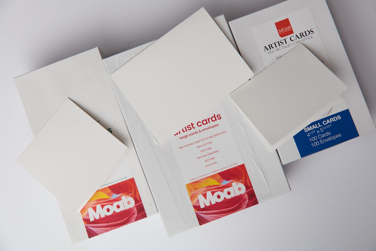 moab premade artists cards