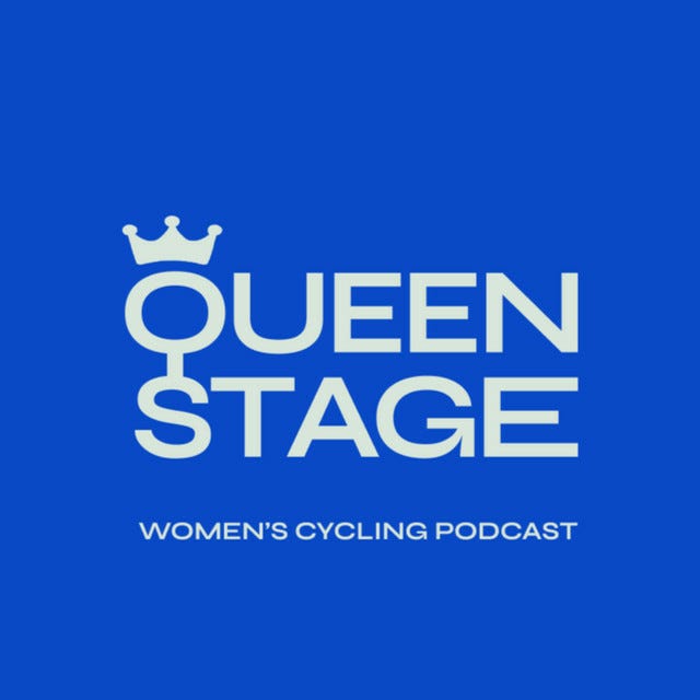 QueenStage Women’s Cycling Podcast logo