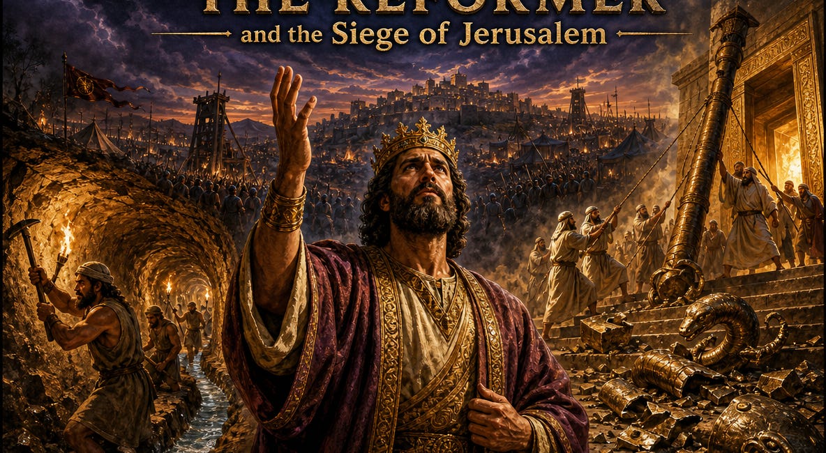 King Hezekiah the Reformer and the Siege of Jerusalem