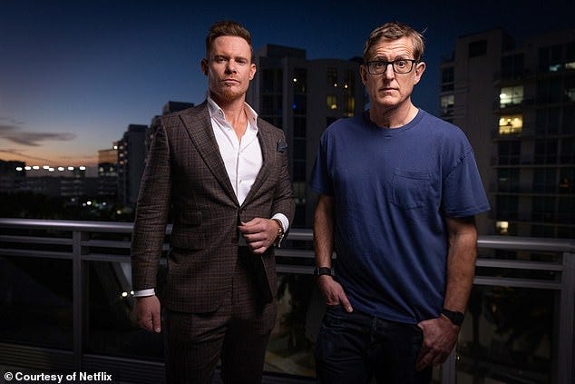 Louis pictured with Instagram influencer Justin Waller, one of Andrew Tate's best pals Louis pictured with Instagram influencer Justin Waller, one of Andrew Tate's best pals