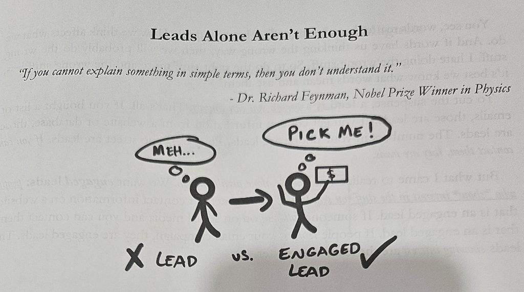 Screenshot from Alex Hormozi's book $100M Leads Screenshot from Alex Hormozi's book $100M Leads