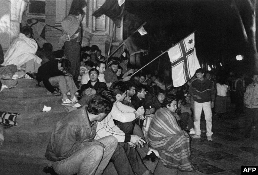 April 9, 1989: Soviet Crackdown In Tbilisi