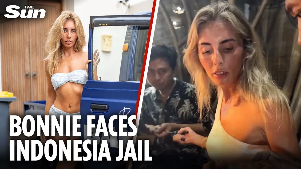 Bonnie Blue faces 15 YEARS in hellhole Bali jail after adult star’s arrest