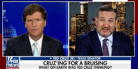 Ted Cruz Grovels To Tucker Carlson, Cements New GOP Standard: No ...