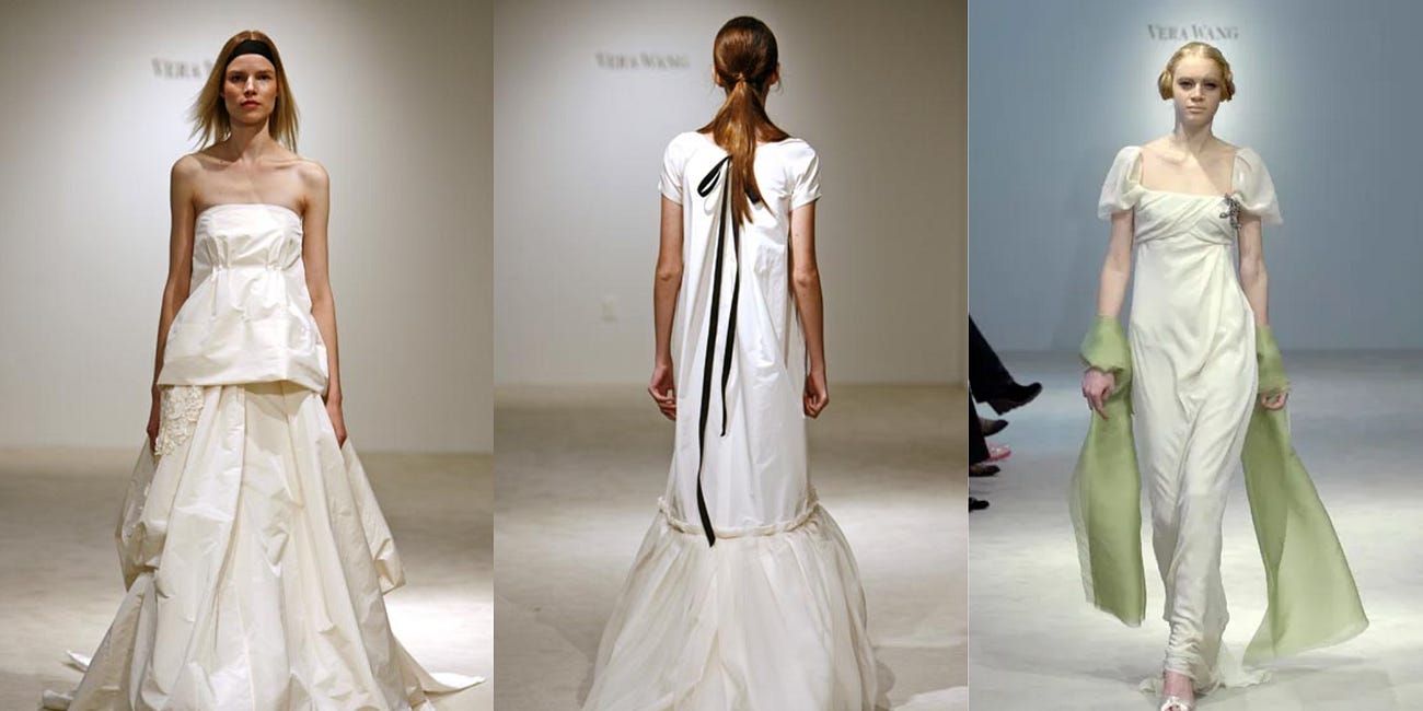bridal inspo from two decades of vera wang