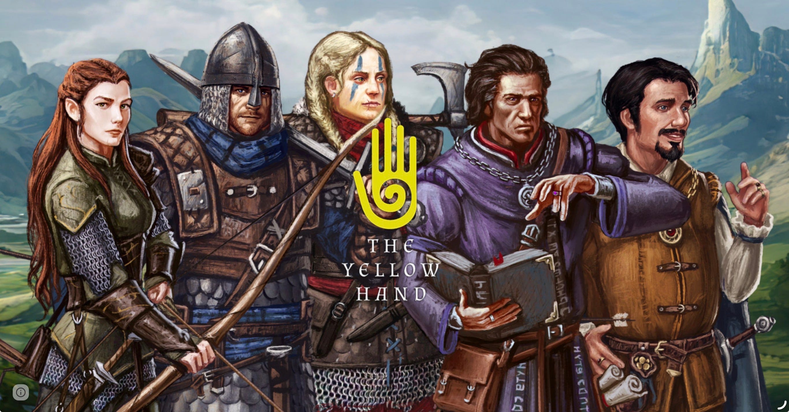 The Yellow Hand Interview - by Wazza’s Whimsical Wanderings