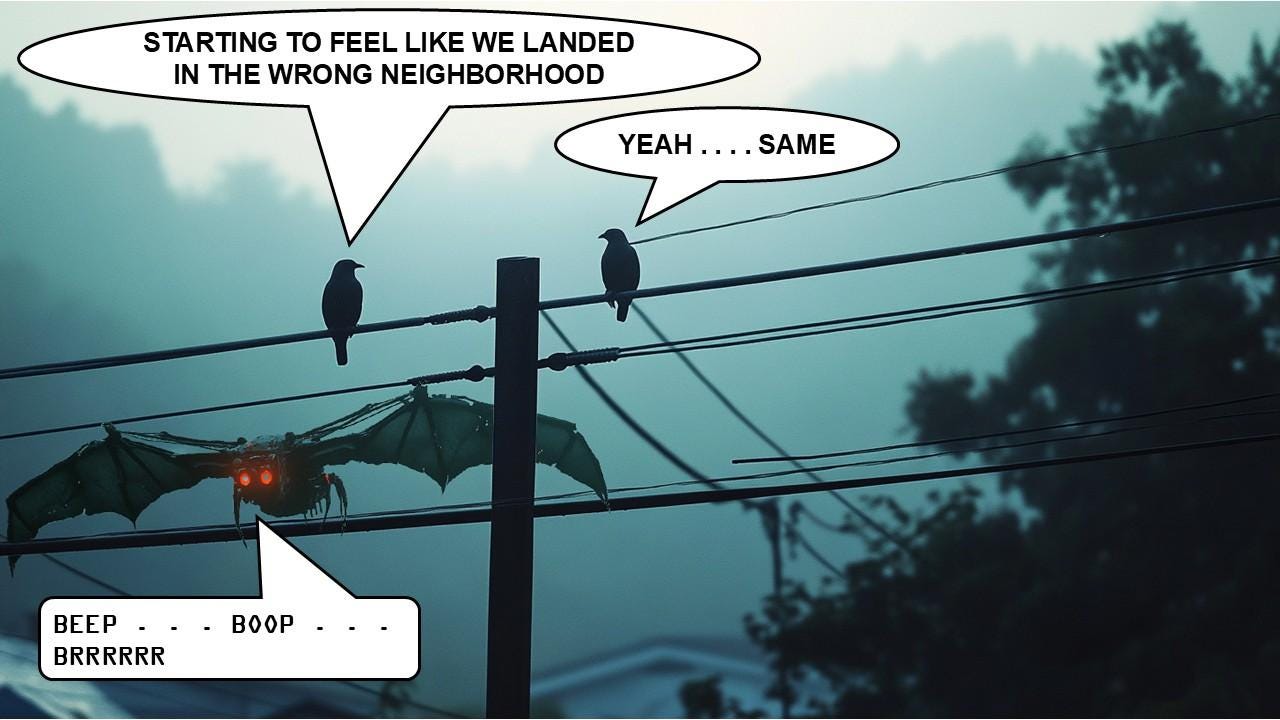 Birds on a power line

AI-generated content may be incorrect.