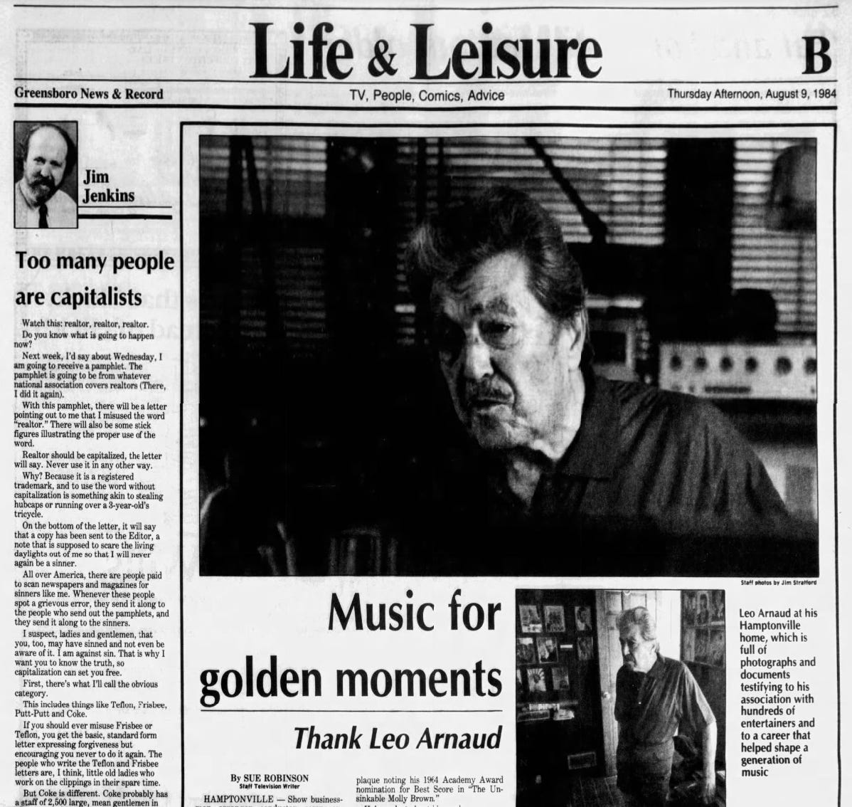 newspaper clipping