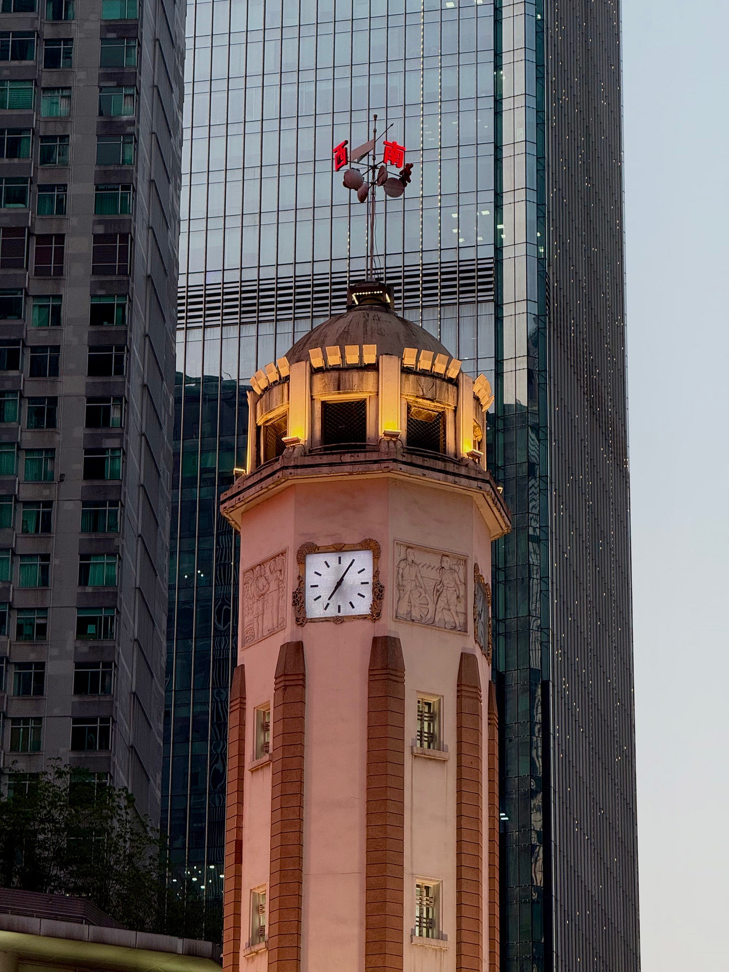 The Liberation Monument on Jiefangbei Pedestrian street.