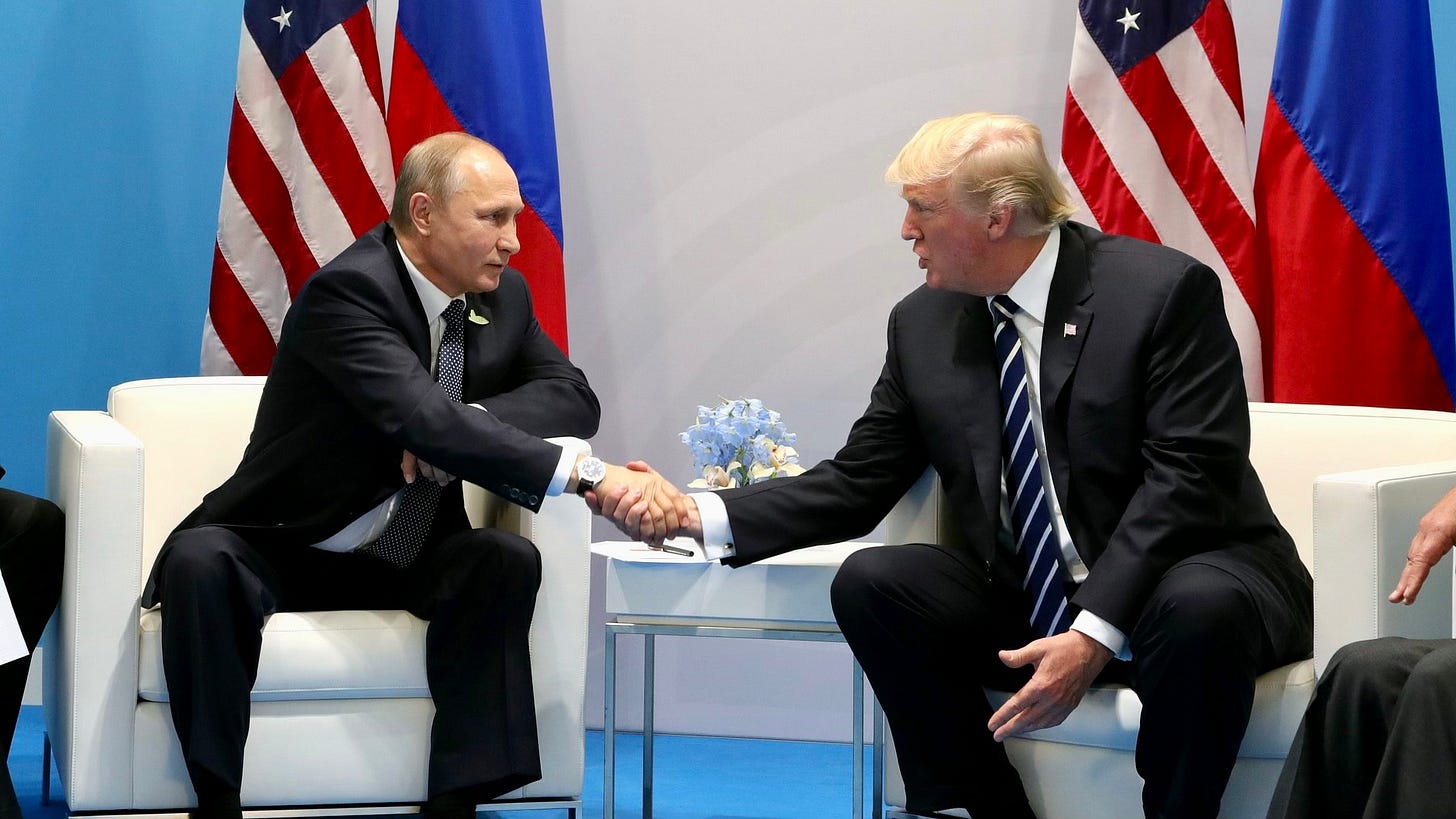 Vladimir Putin and Donald Trump Vladimir Putin and Donald Trump