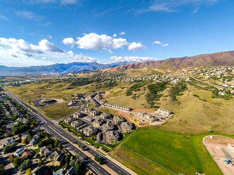 Colorado Springs is cuddled up at the base of the Rocky Mountain Range