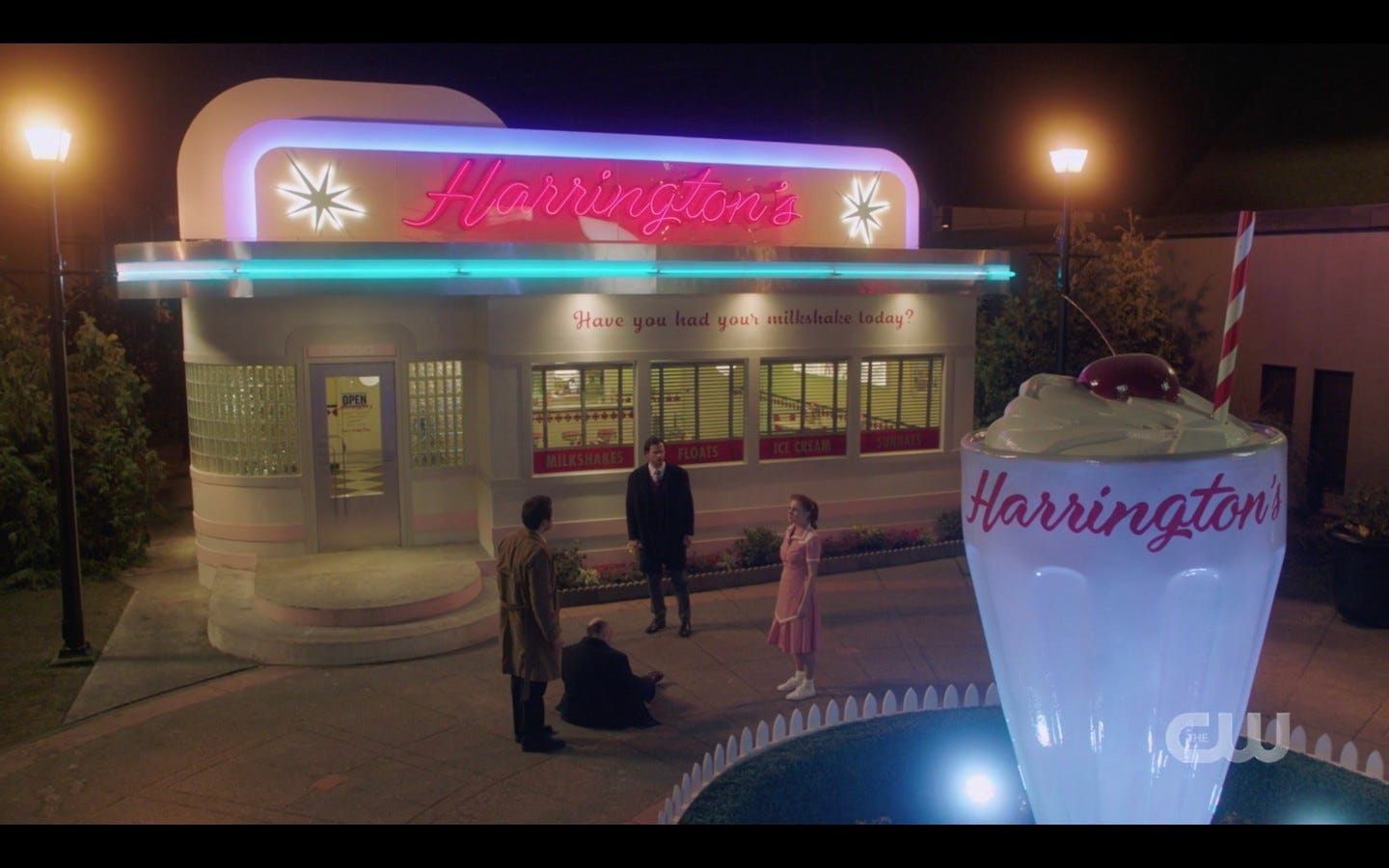 Supernatural 1415 Diner with Sunny Sam and Castiel Supernatural 1415 Diner with Sunny Sam and Castiel