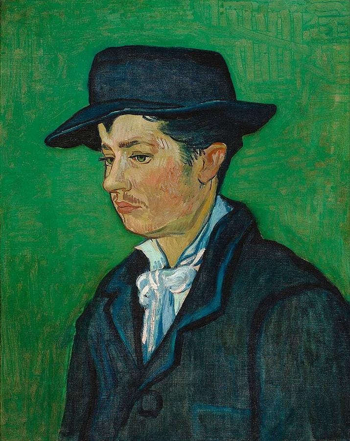 La Berceuse, Portrait of Madame Roulin, 1889 03 Painting by Vincent Van ...