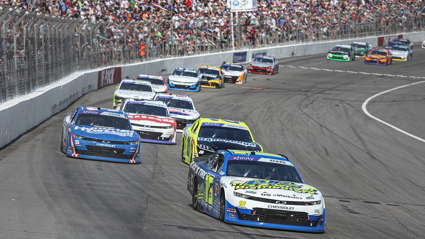 NASCAR O'Reilly Auto Parts Series entry list Rockingham Speedway 2026 NC Education Lottery 250