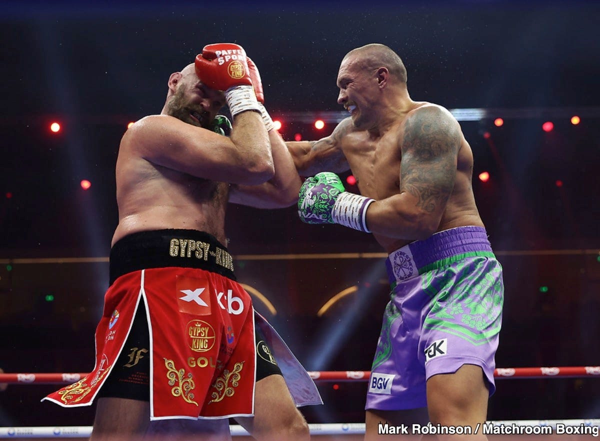 Image: Fans Overwhelmingly Against Tyson Fury's Return for a Trilogy Fight with Oleksandr Usyk