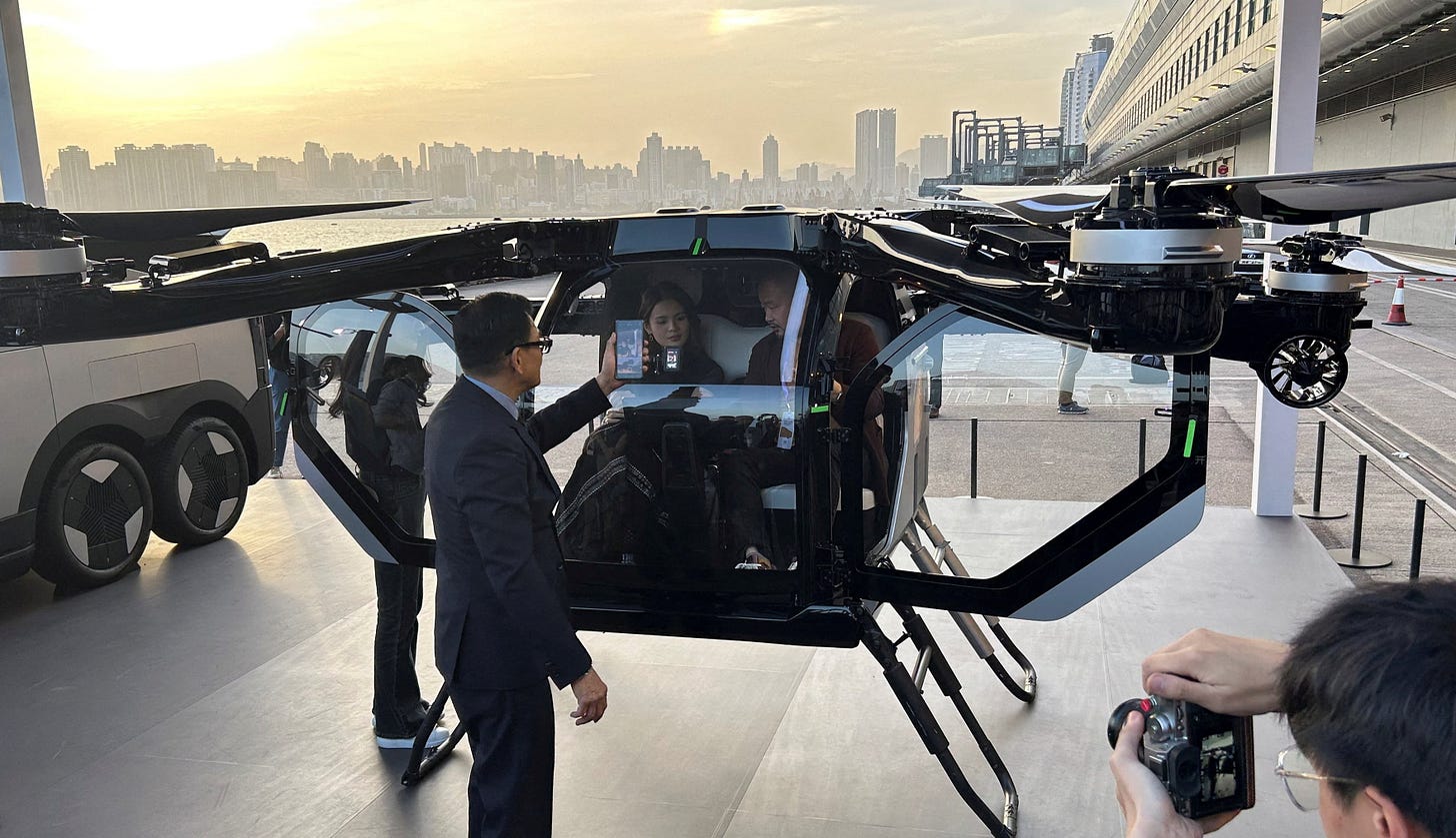 China's Xpeng expects to start delivering 'flying' cars in 2027 | Reuters