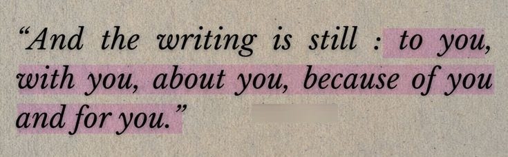 This may contain: a piece of paper with an image of a person on it and the words, and the writing is still to you, with you, about you, about you, because